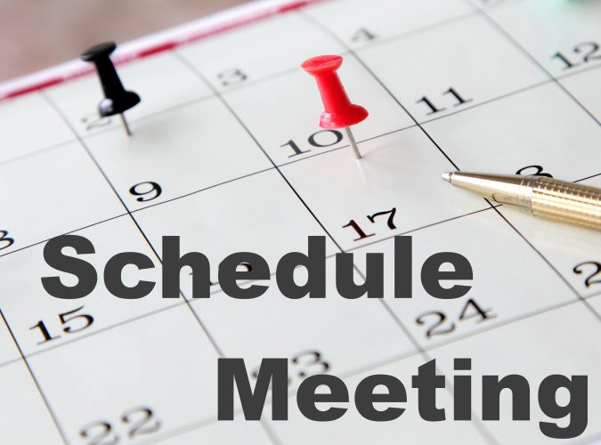 SCHEDULE A MEETING